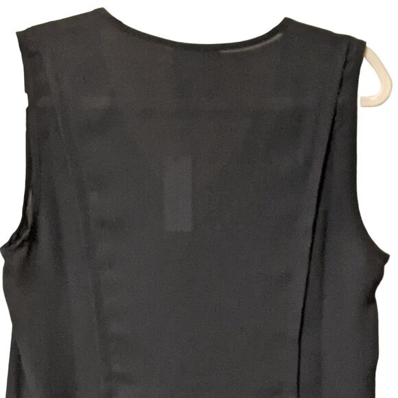 NWT Maeve Anthropologie black crochet sleeveless tank top size Small - Picture 10 of 11